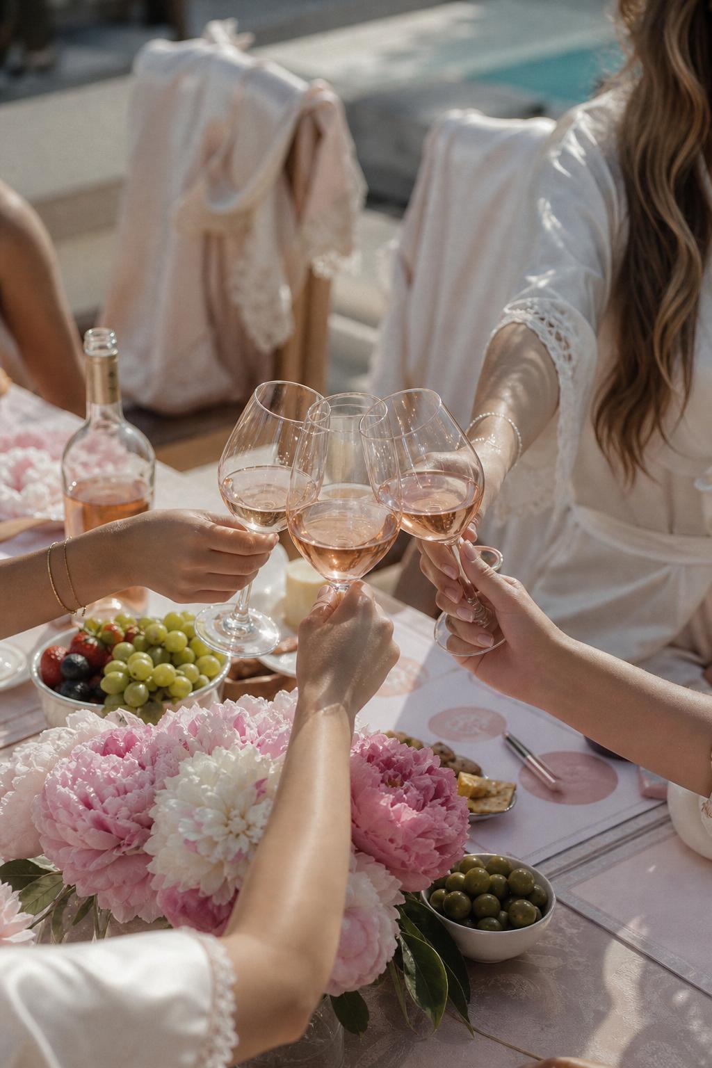 Bride's Drinking Team — Wine Splits tasting kit