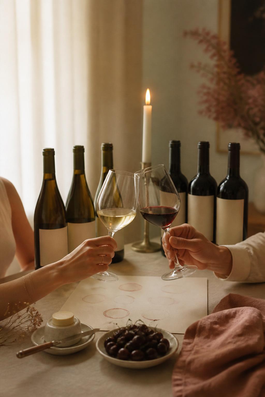 French Kiss, Cali Twist — Wine Splits tasting kit