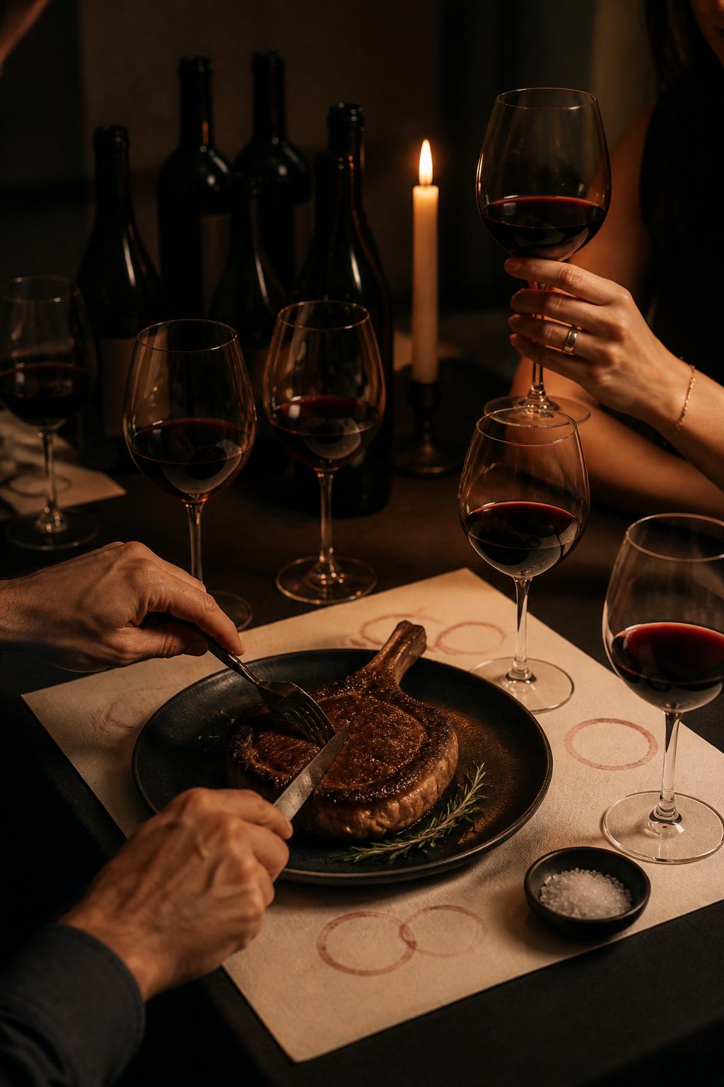 Steak Night — Wine Splits tasting kit